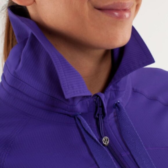 Lululemon Lightweight Relaxed Jacket Purple 4 6 NWOT - Picture 3 of 15